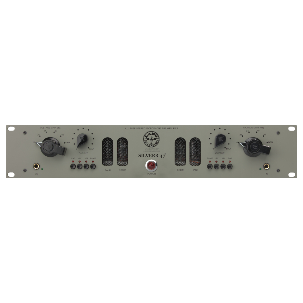 HERITAGE AUDIO Lang Silver 47 Dual Tube Mikrofon Preamfisi